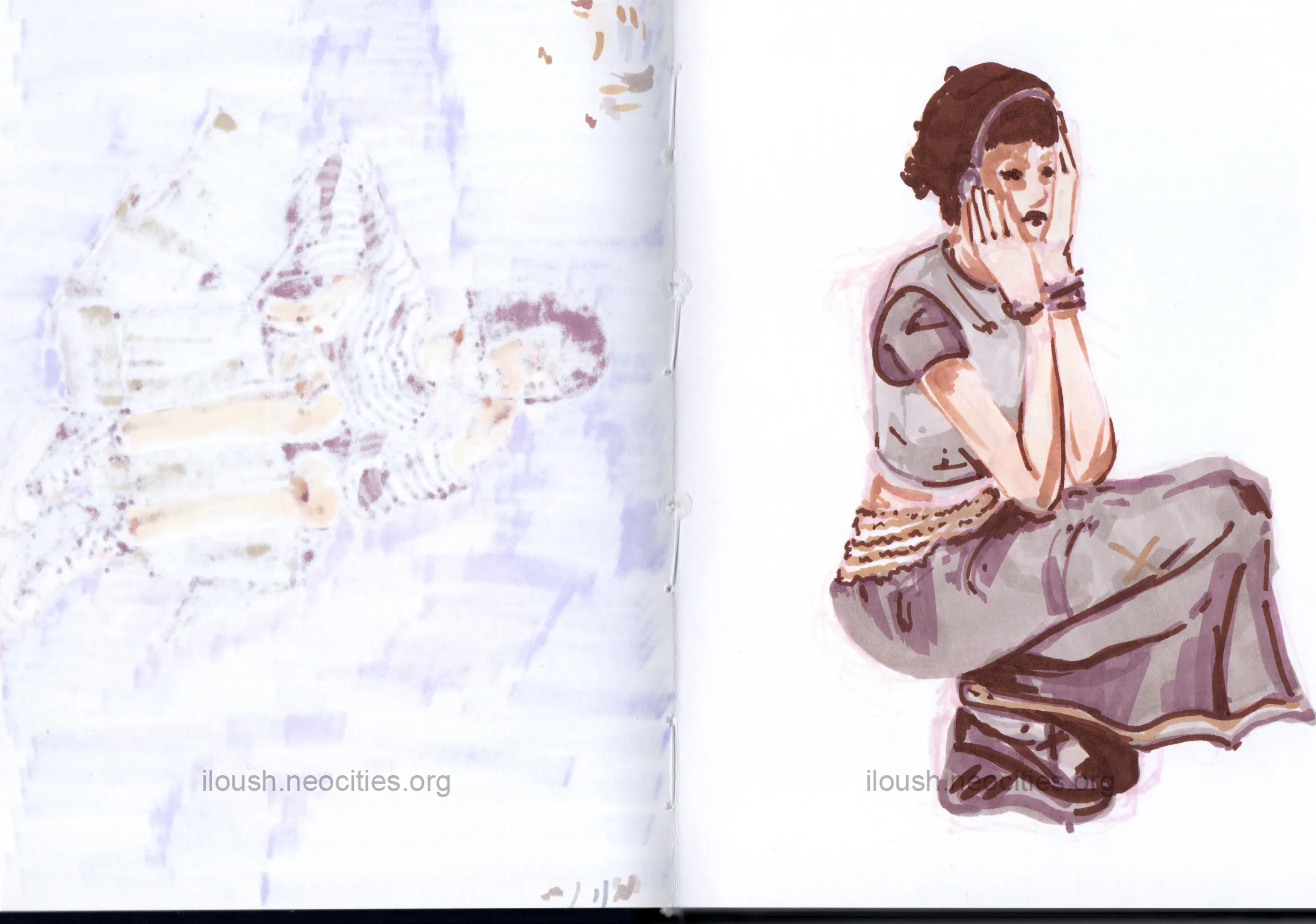 sketchbook page