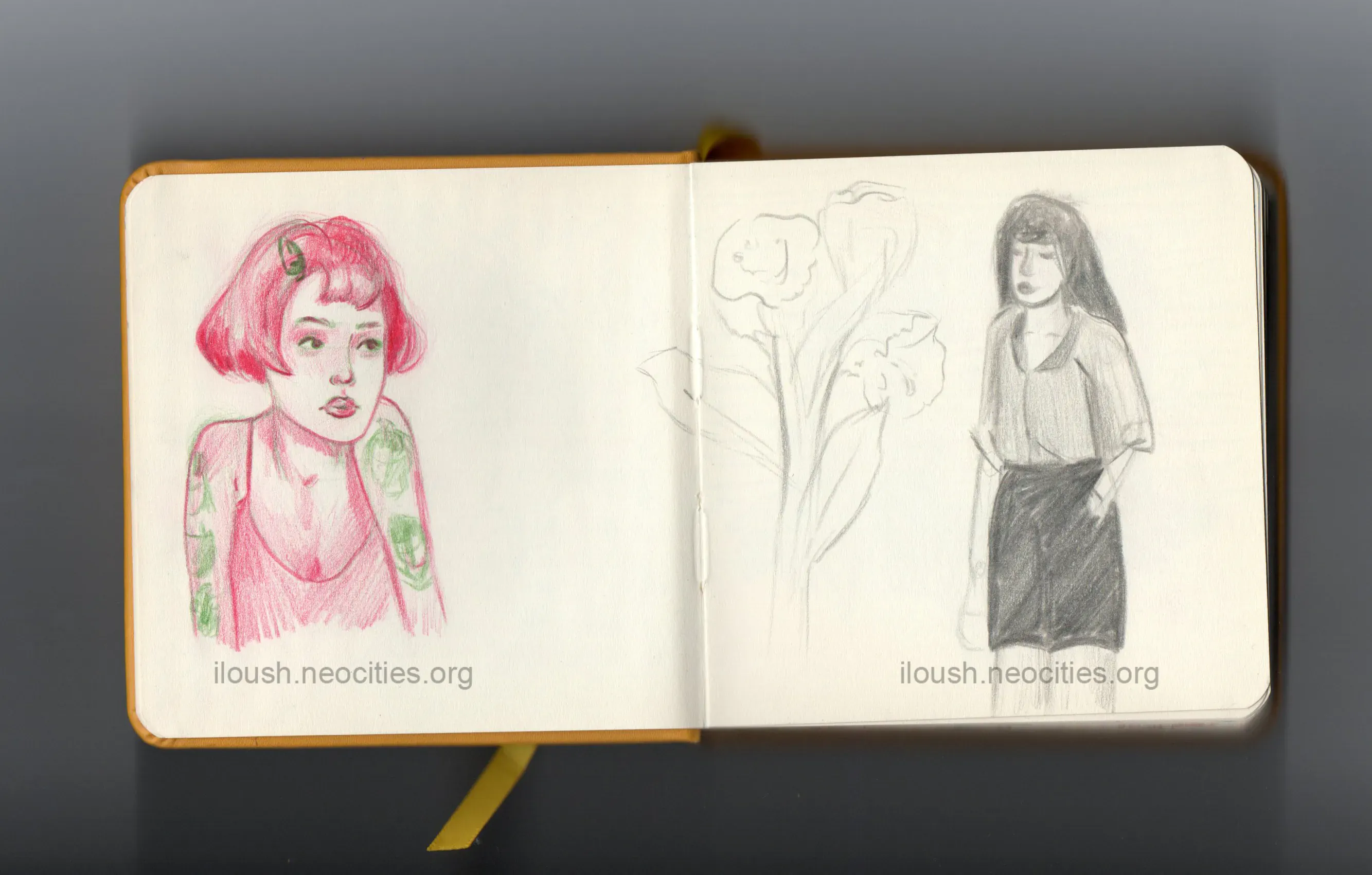 sketchbook page